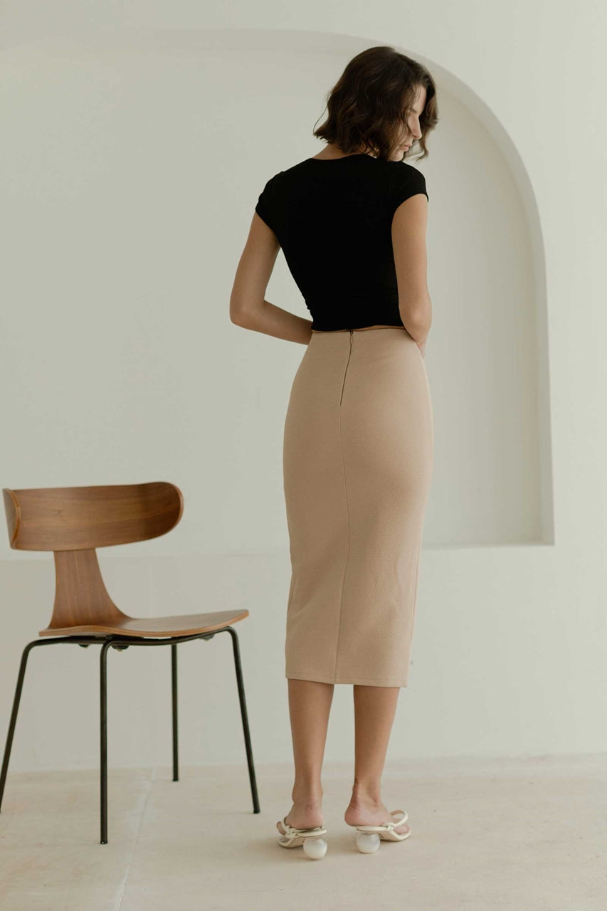 New Datifis Skirt (Beige)
