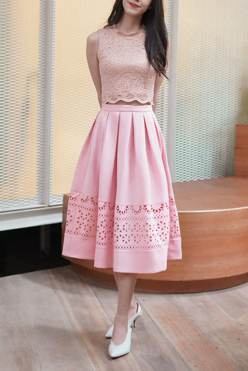 Dacerniz Skirt (Powder Pink)