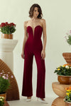 Dolierg Jumpsuit (Ox Blood)