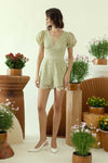 Dewertuq Romper (Pear Green)