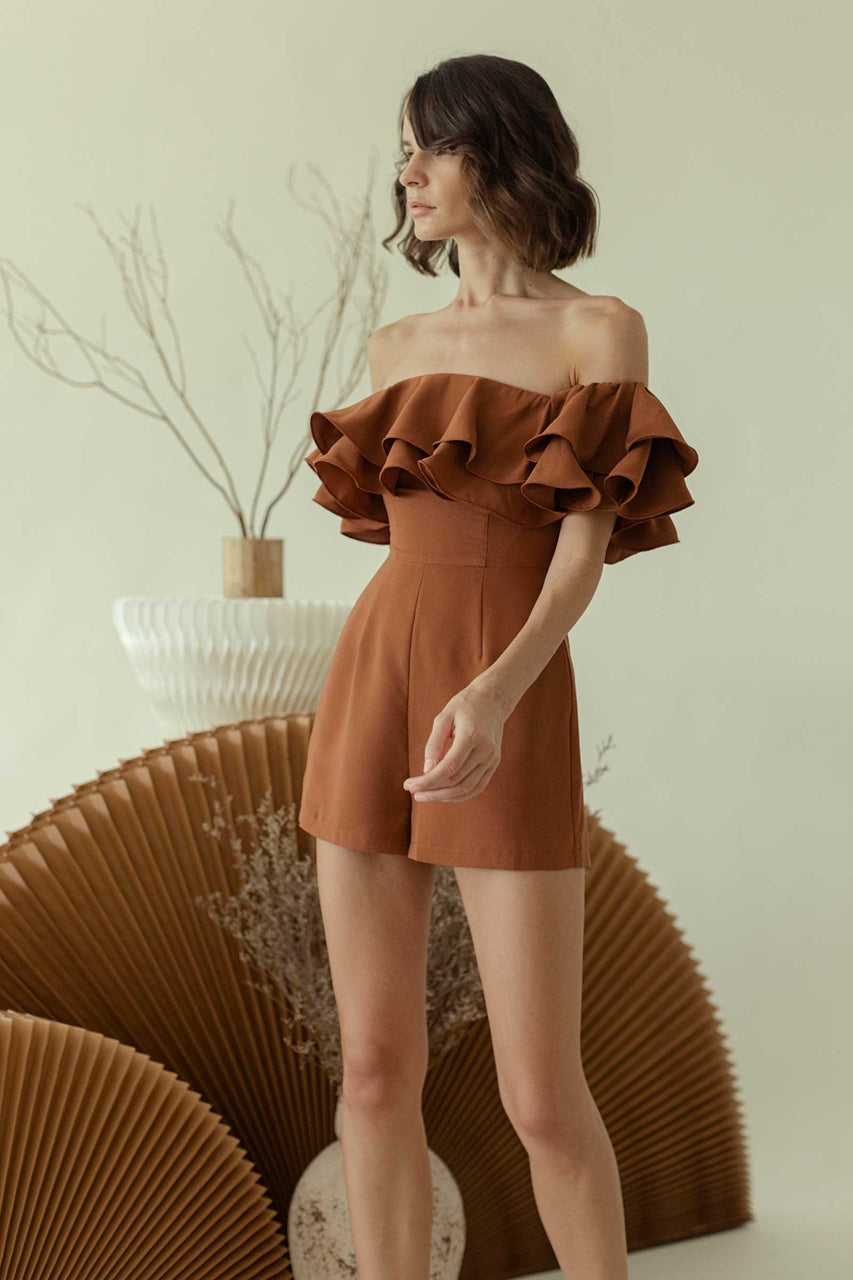 Dokertey Romper (Mocha)