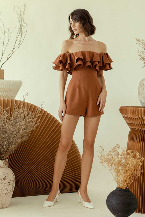 Dokertey Romper (Mocha)