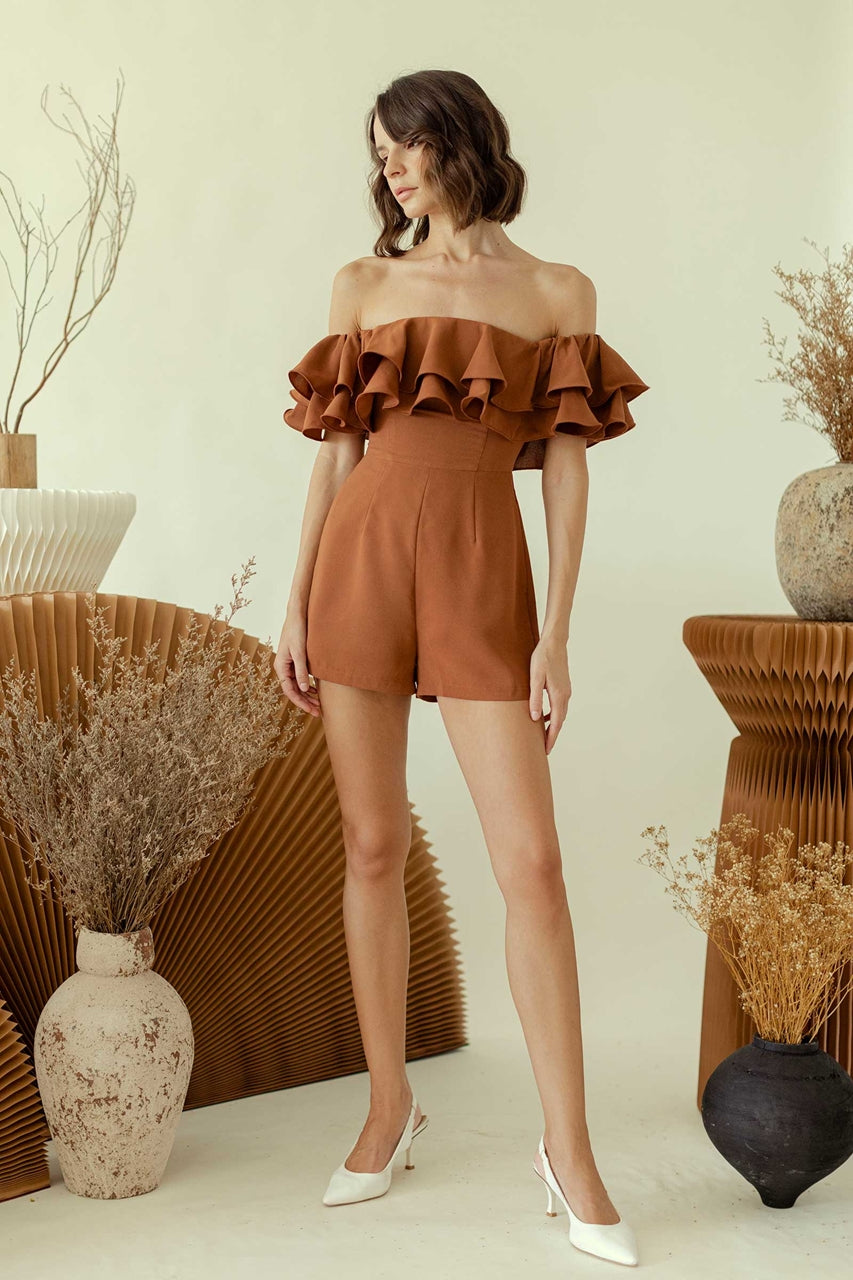 Dokertey Romper (Mocha)