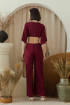 Derizath Jumpsuit (Maroon)