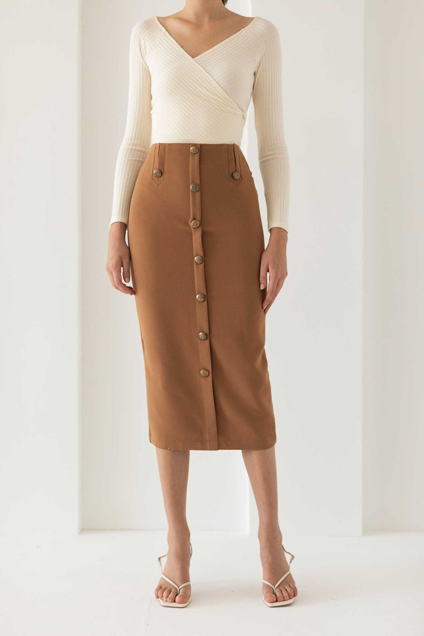 Doliaxaro Skirt (Brown)