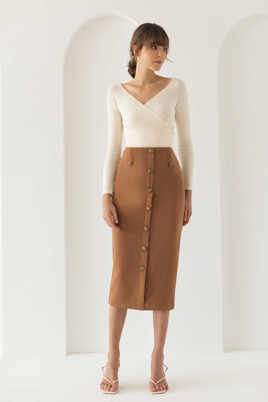 Doliaxaro Skirt (Brown)