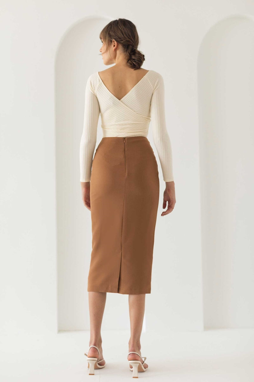 Doliaxaro Skirt (Brown)