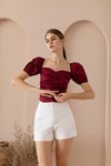 Dolizez Top (Maroon)