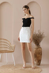 Dafarz Skirt (White)