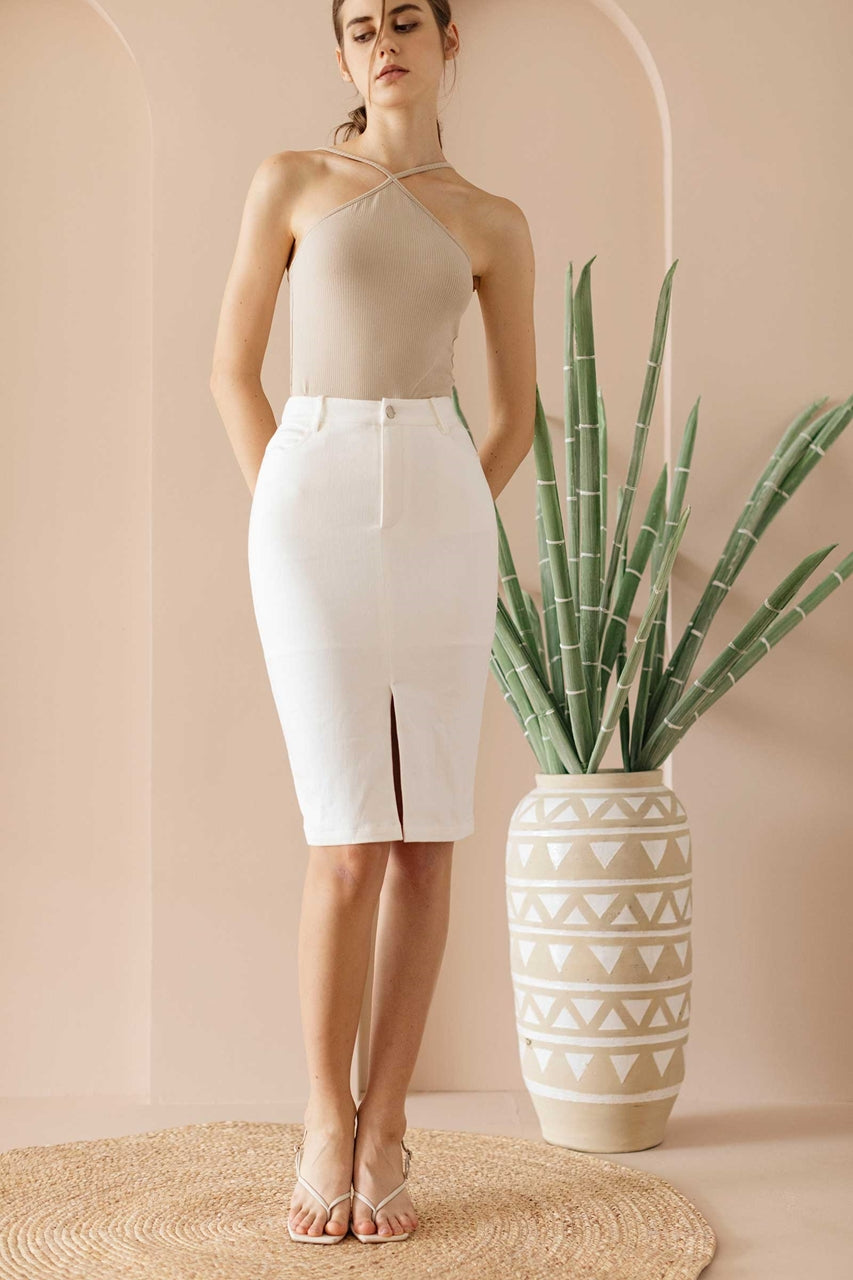 Dinajuxe Skirt (White)