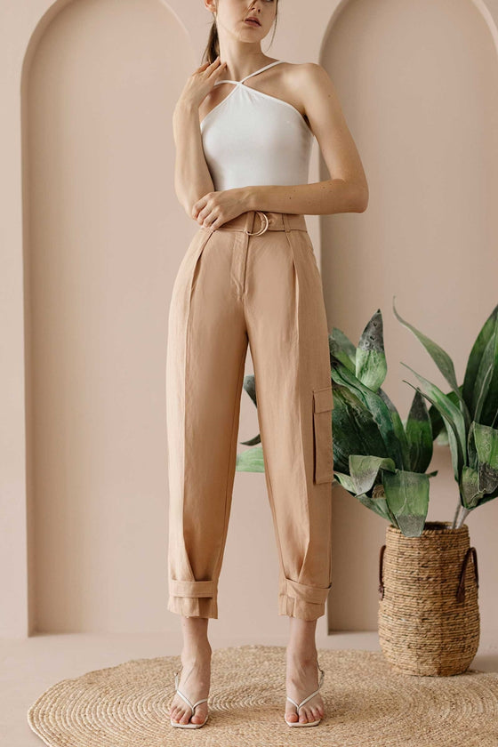 Dikuow Pants (Nude)