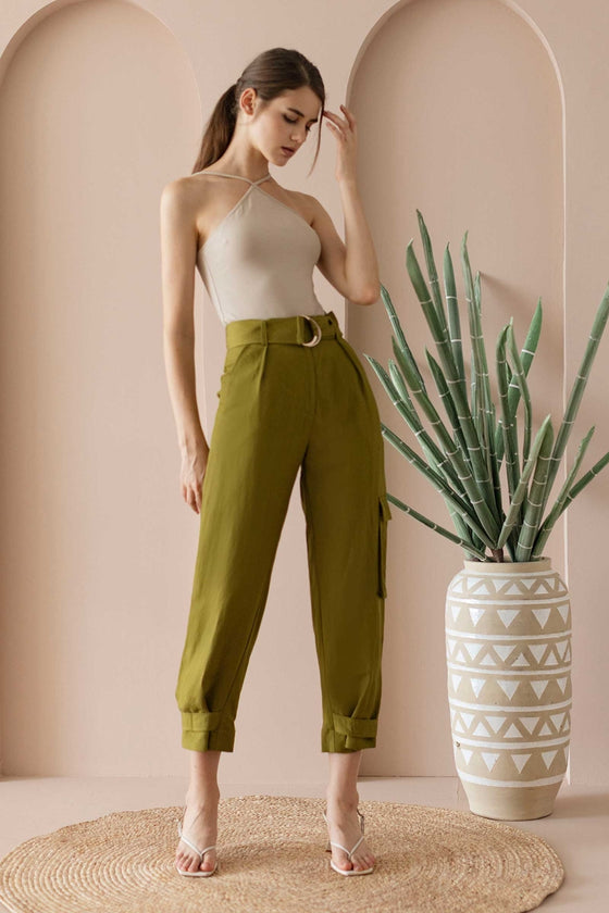 Dikuow Pants (Olive Green)