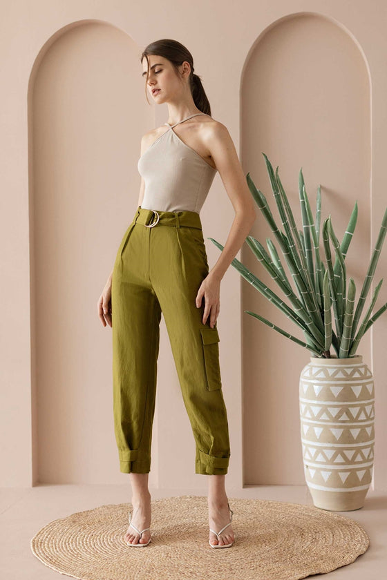 Dikuow Pants (Olive Green)