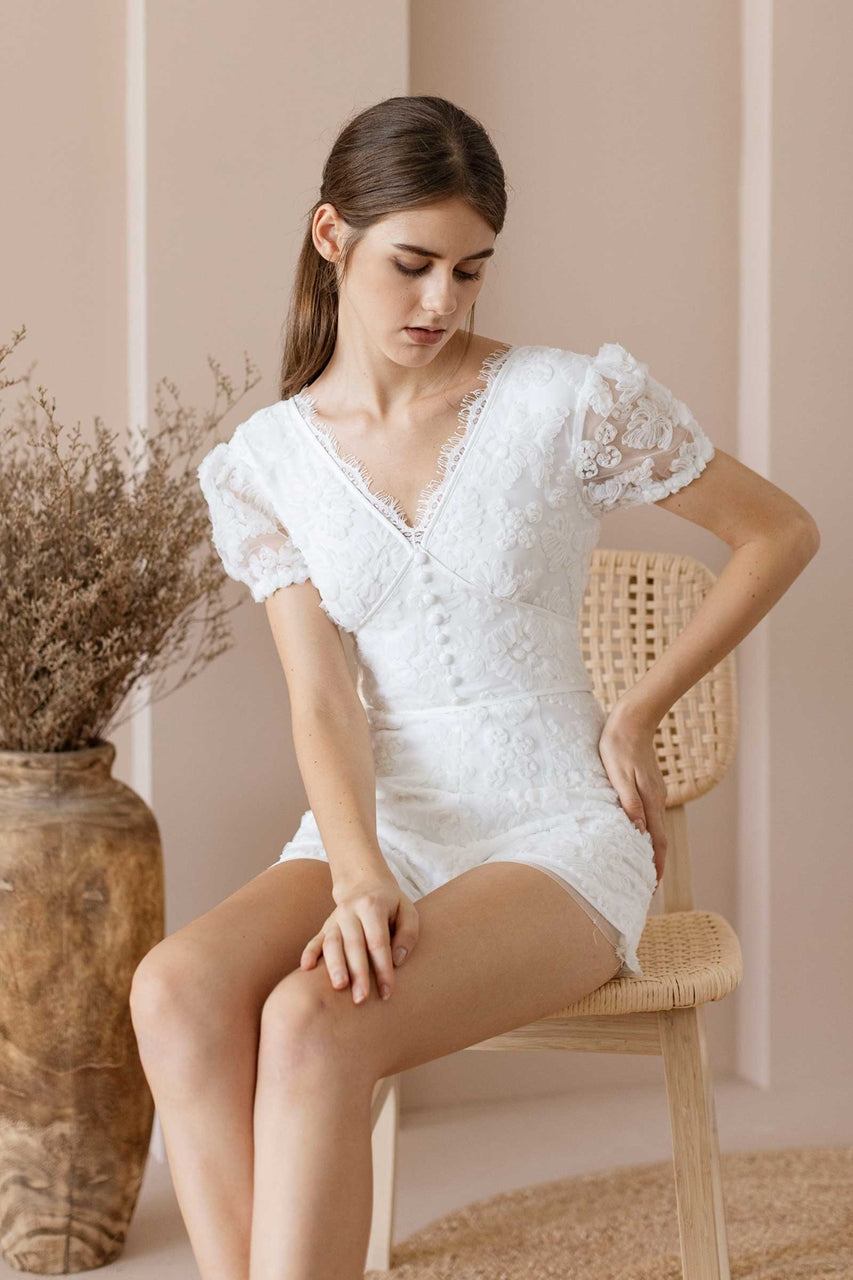 Dataliav Romper (White)