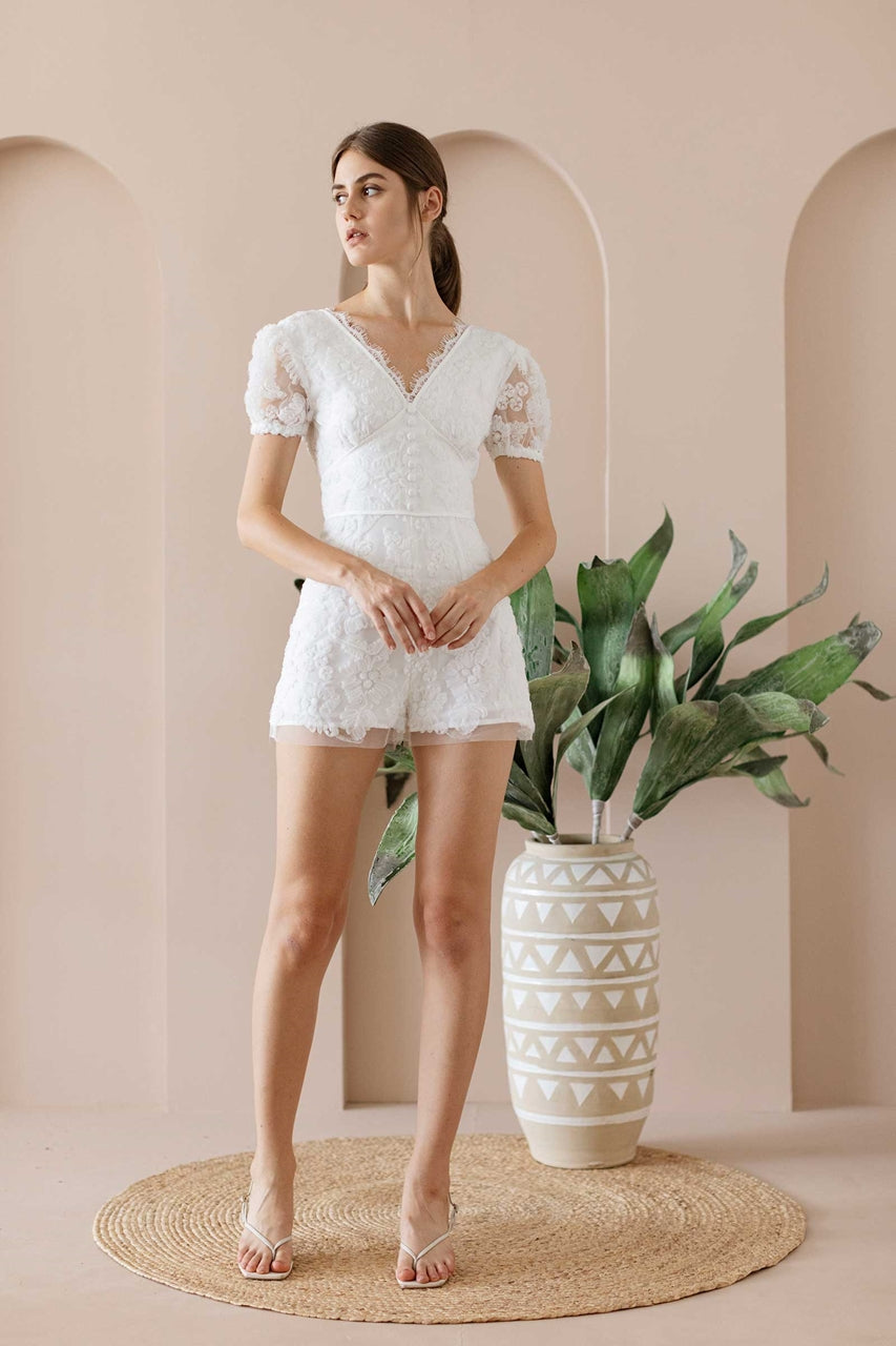 Dataliav Romper (White)