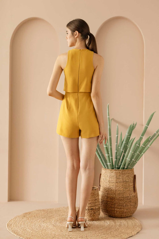 Draceiz Romper (Yellow)