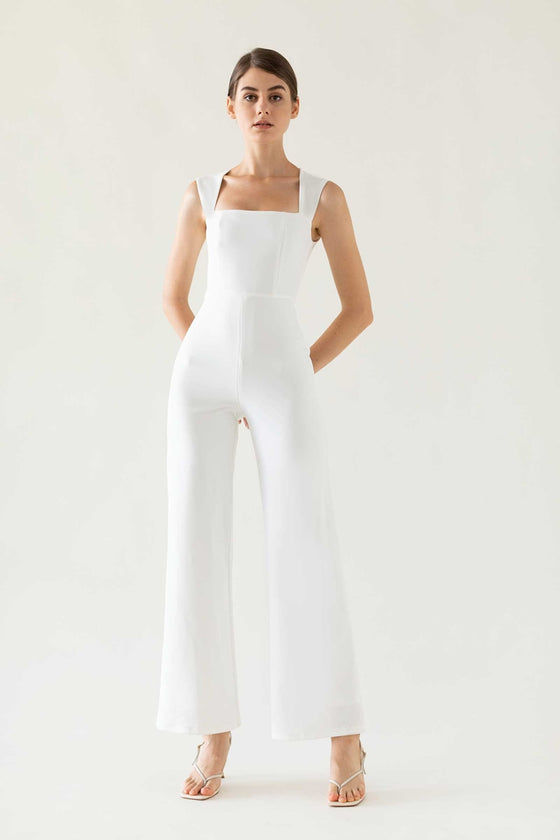 Dokiuva Jumpsuit (White)