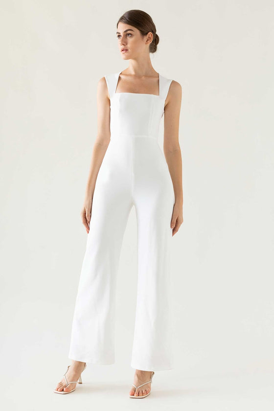 Dokiuva Jumpsuit (White)