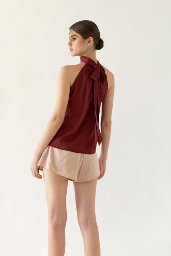 Derluerole Top (Ox Blood)