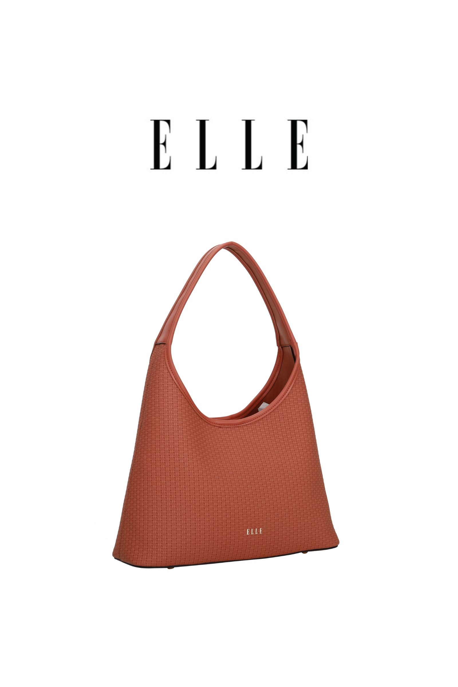 ELLE: Georgia Hobo Bag (Coral)