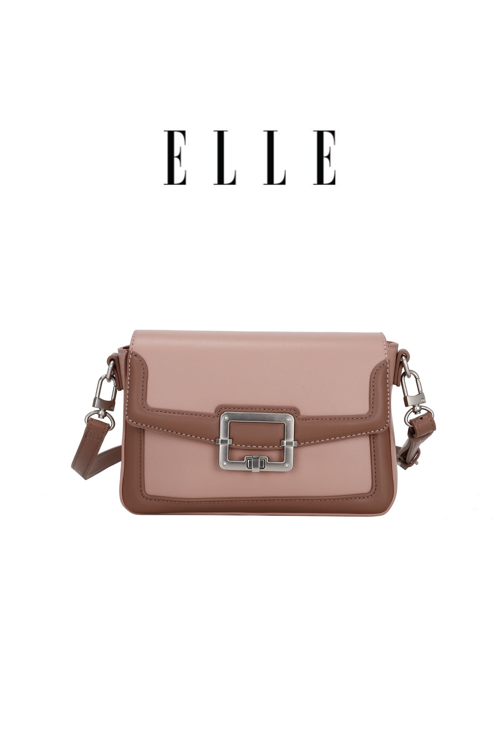 ELLE: Shena Sling Bag (Dark Pink)