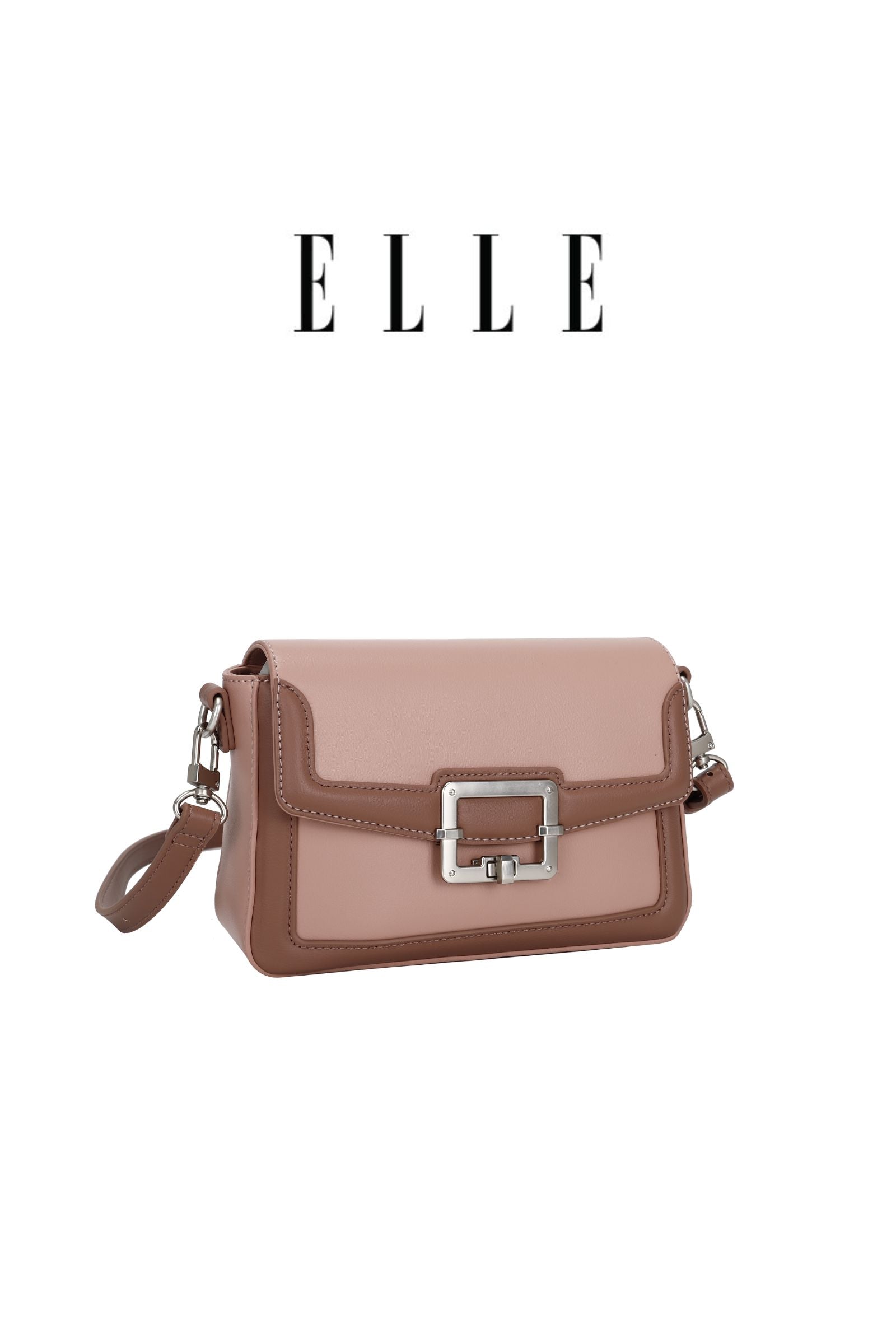 ELLE: Shena Sling Bag (Dark Pink)