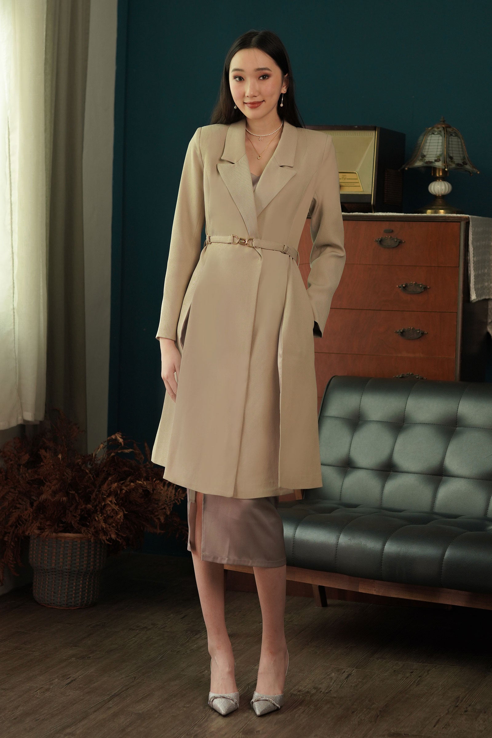 Doeryl Coat (Khaki)