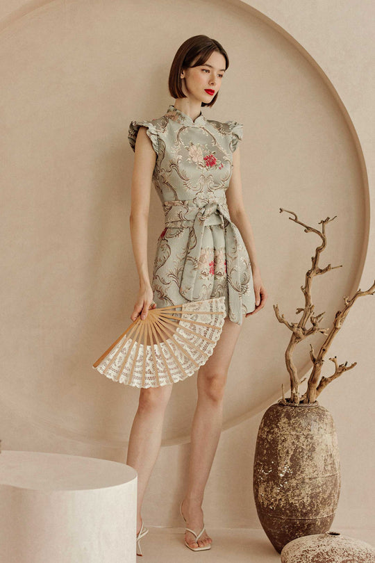 Dajuxerv Romper (Light Grey)