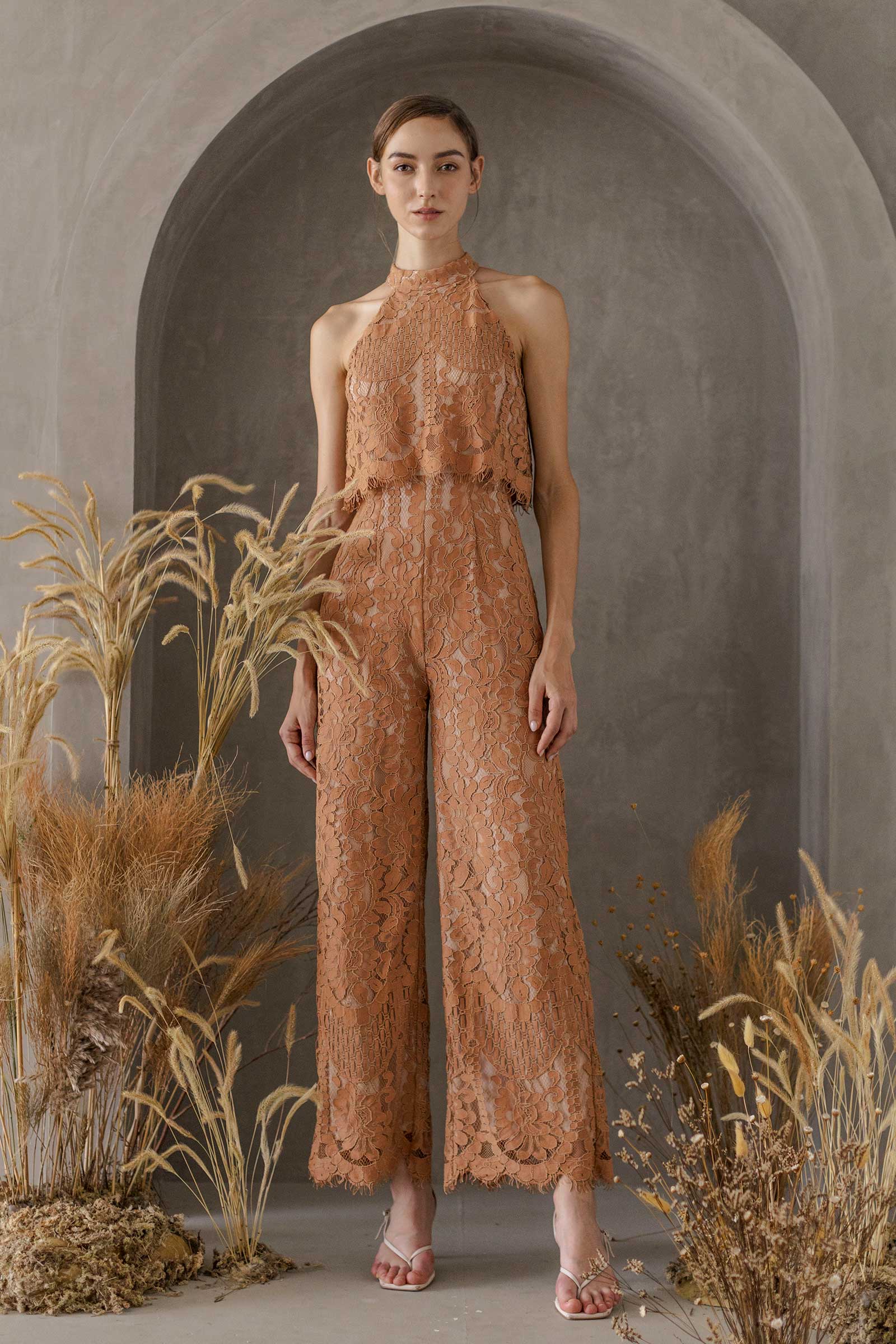 Dohurx Jumpsuit (Caramel)