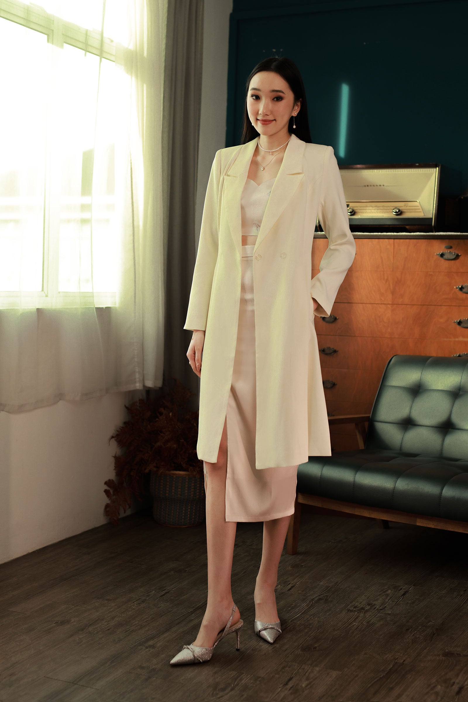 Doeryl Coat (Cream)