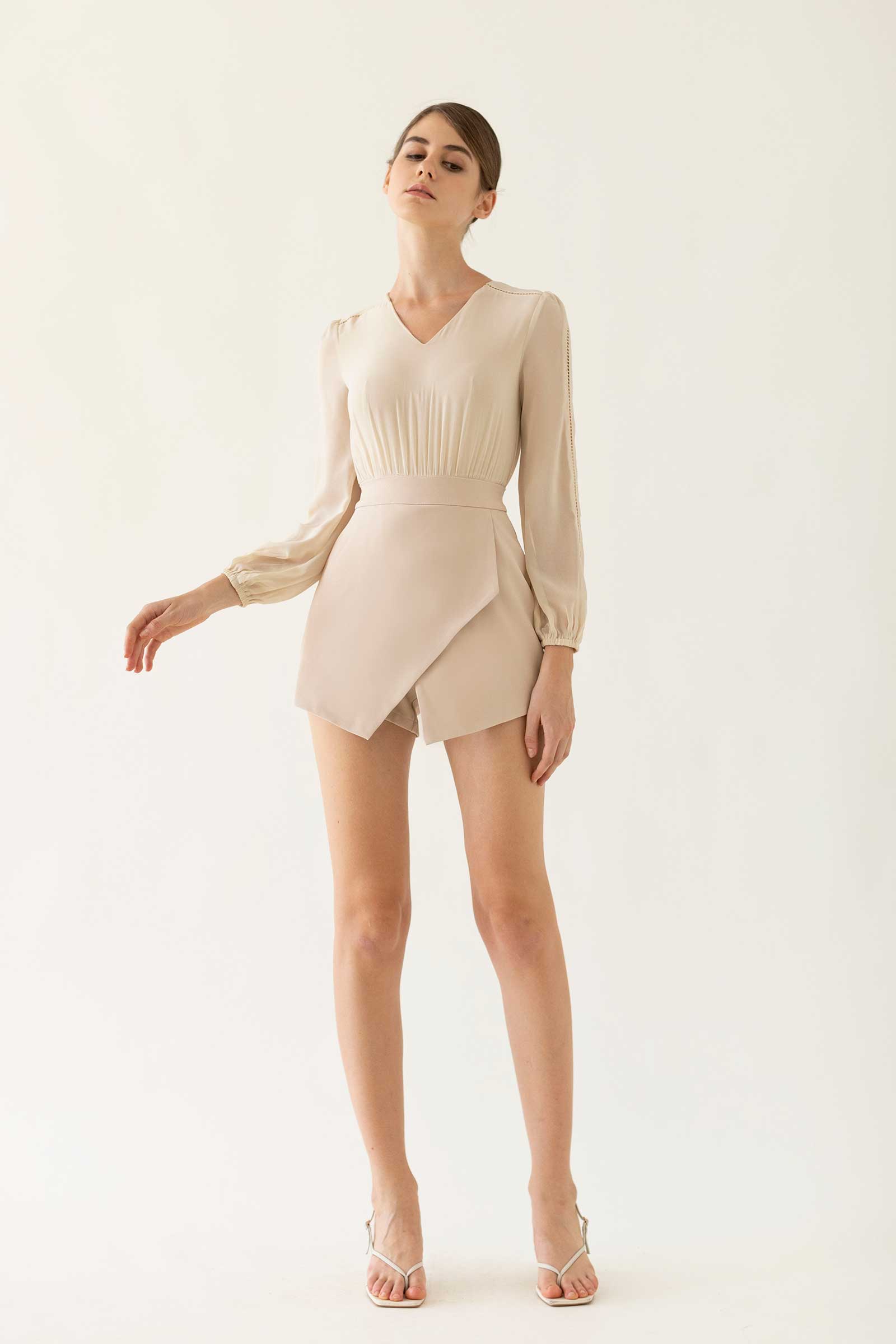 Donixas Romper (Nude)