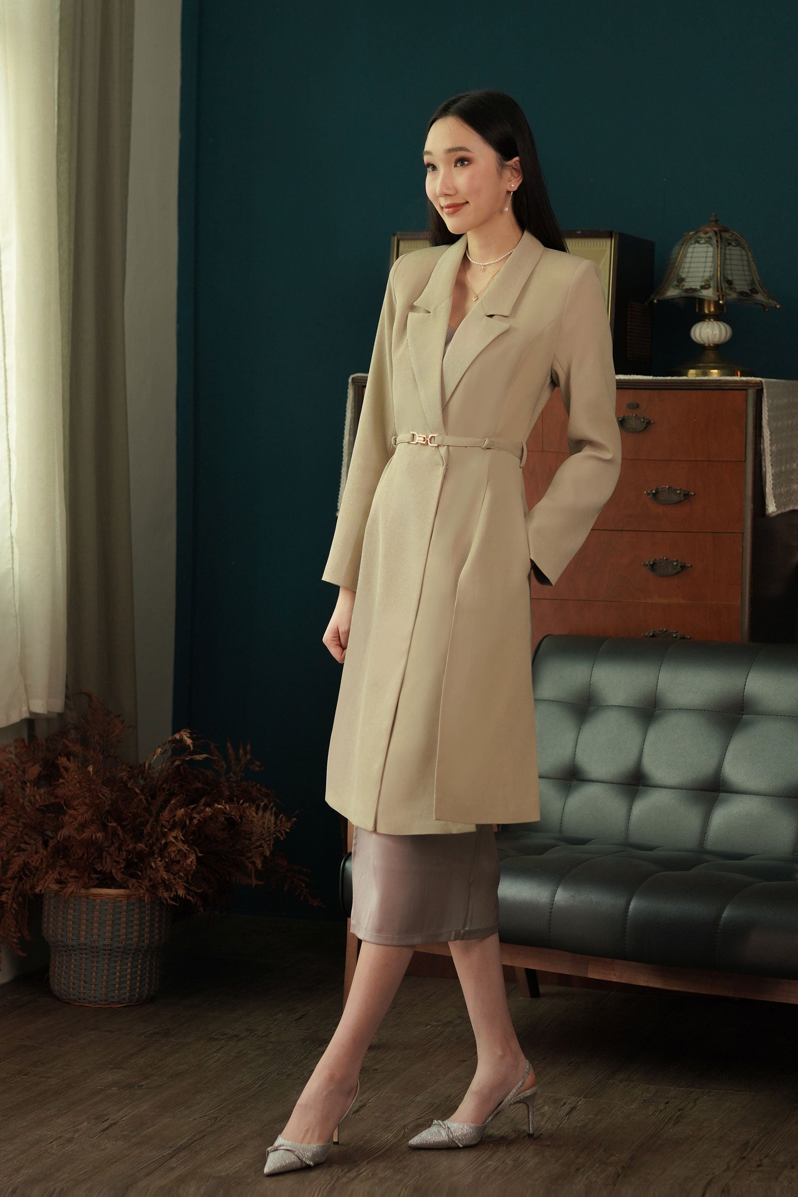 Doeryl Coat (Khaki)