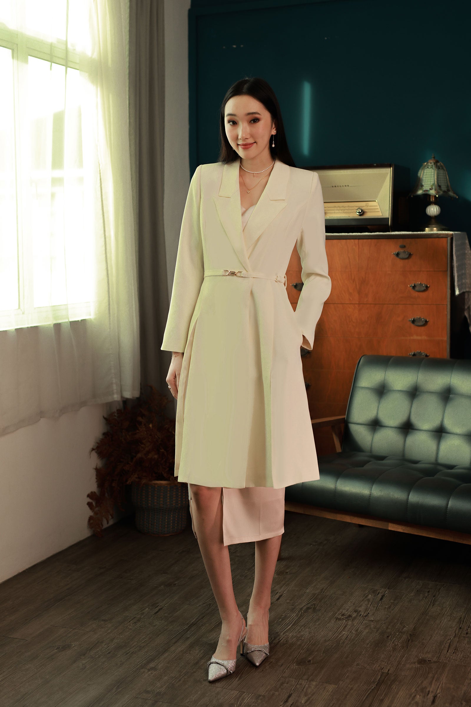 Doeryl Coat (Cream)