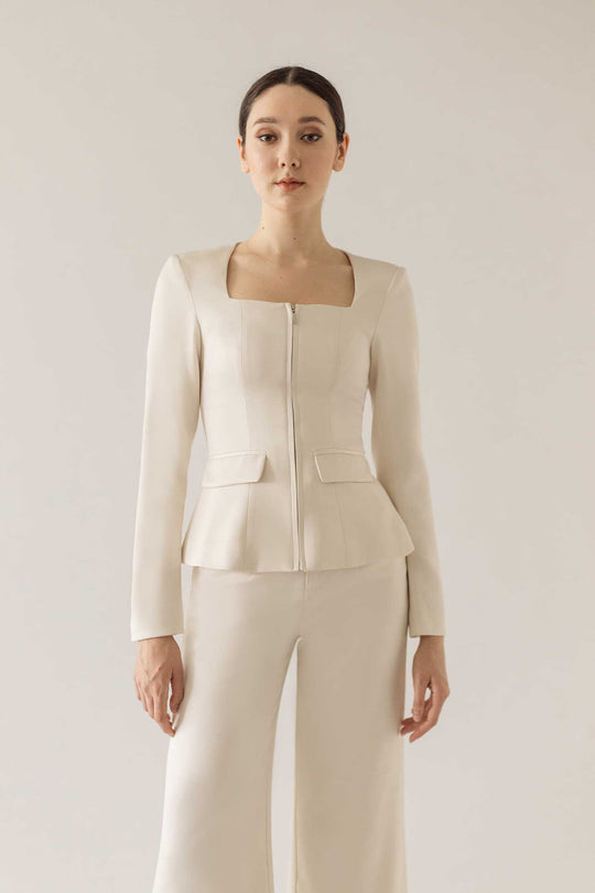 Empower Blazer (Cream)
